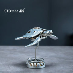 Stodeer CARETTA Mechanical Sea Turtle – Kinetic Metal Art Model SD-04