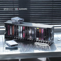 Stodeer Industrial Pop-Up Cassette Tape Storage Case