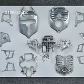 Stodeer Innovative Mechanical Metal Manta Rays Model - Perfect for Decorations and Gifts,Steampunk Style Advanced 3D Metal Devil Fish Puzzle Kit SD - 01 - Stodeer