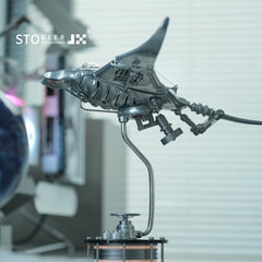 Stodeer Innovative Mechanical Metal Manta Rays Model-Perfect for Decorations and Gifts,Steampunk Style Advanced 3D Metal Puzzle Kit SD-01