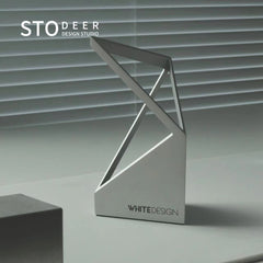 Stodeer Creative metal architecture aluminum alloy pen holder