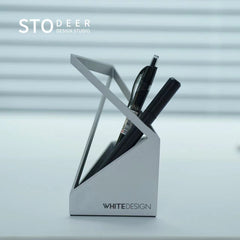 Stodeer Creative metal architecture aluminum alloy pen holder