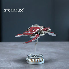 Stodeer CARETTA Mechanical Sea Turtle – Kinetic Metal Art Model SD-04
