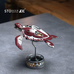 Stodeer CARETTA Mechanical Sea Turtle – Kinetic Metal Art Model SD-04