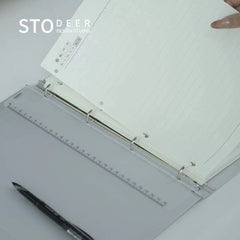 Stodeer Metal Anode Space Aluminum Oxide Notebook Gift Box