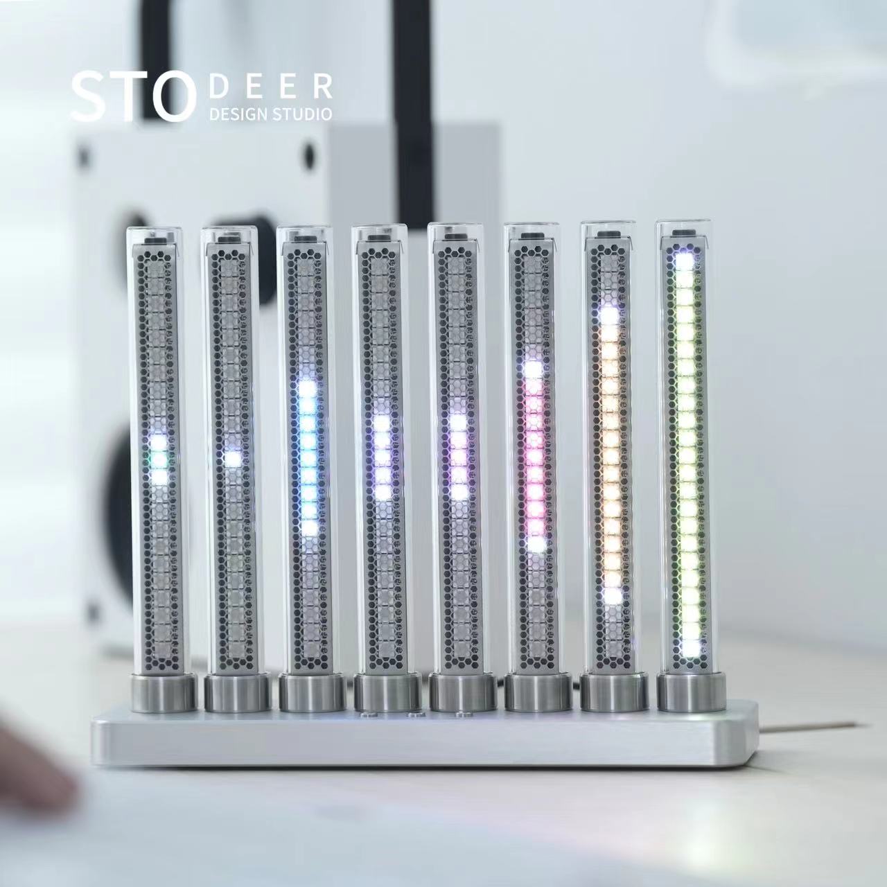 Stodeer RGB Simulated Neon Tube, Audio Light, Dynamic Rhythm Light, Ambient Light