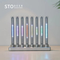 Stodeer RGB Simulated Neon Tube, Audio Light, Dynamic Rhythm Light, Ambient Light