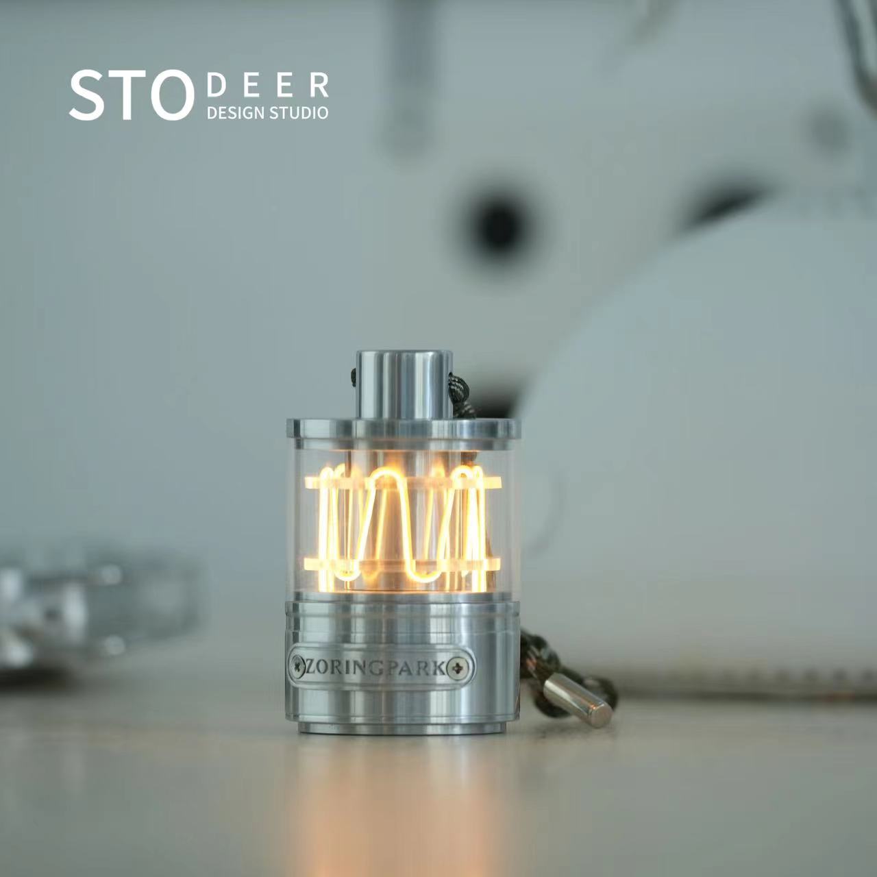 Stodeer Portable LED Camping Light, USB Rechargeable LED Flashlight, Decorative Ambient Table Lamp