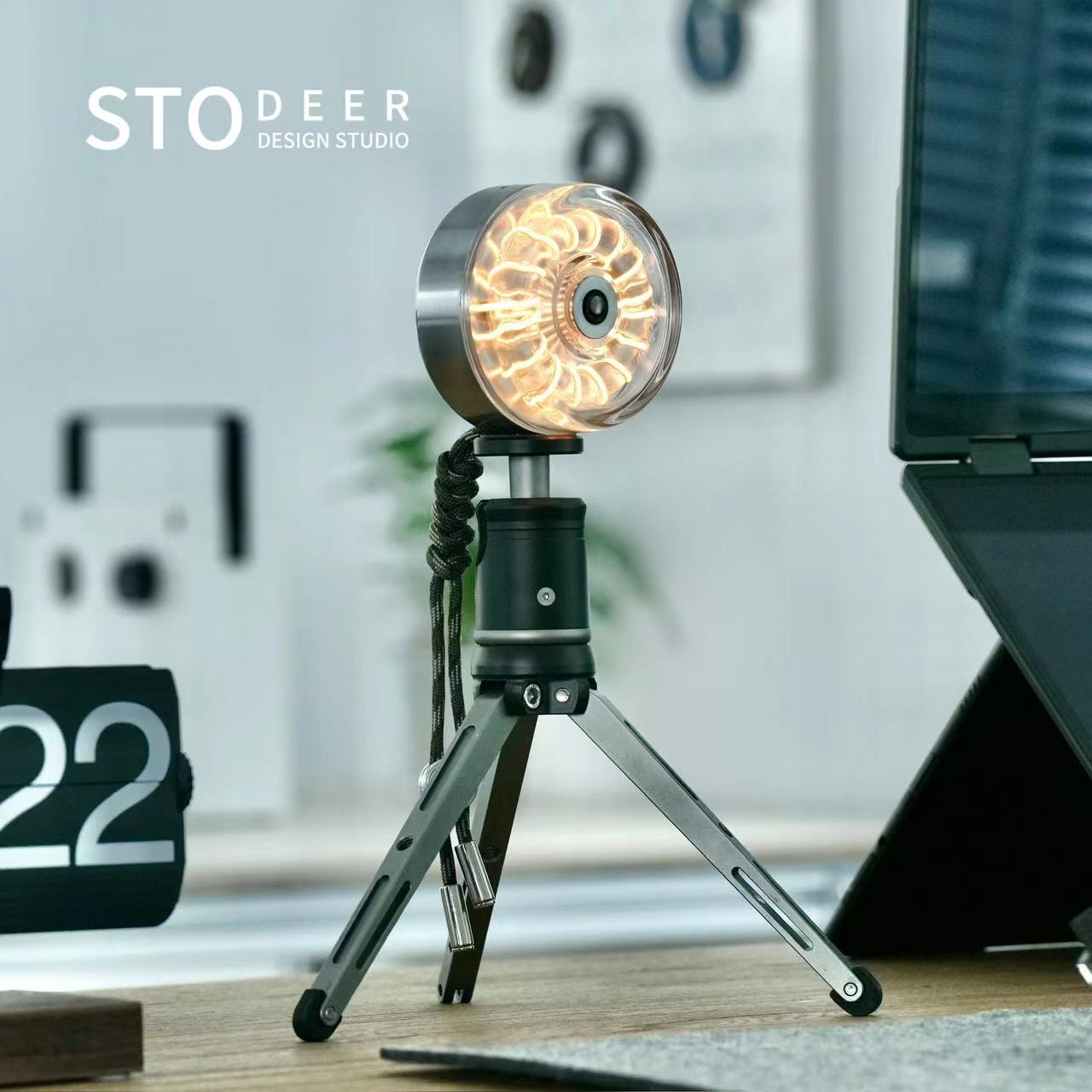 Stoheer tragbare USB wiederauf ladbare LED Camping Laterne mit dekorativem Ambiente