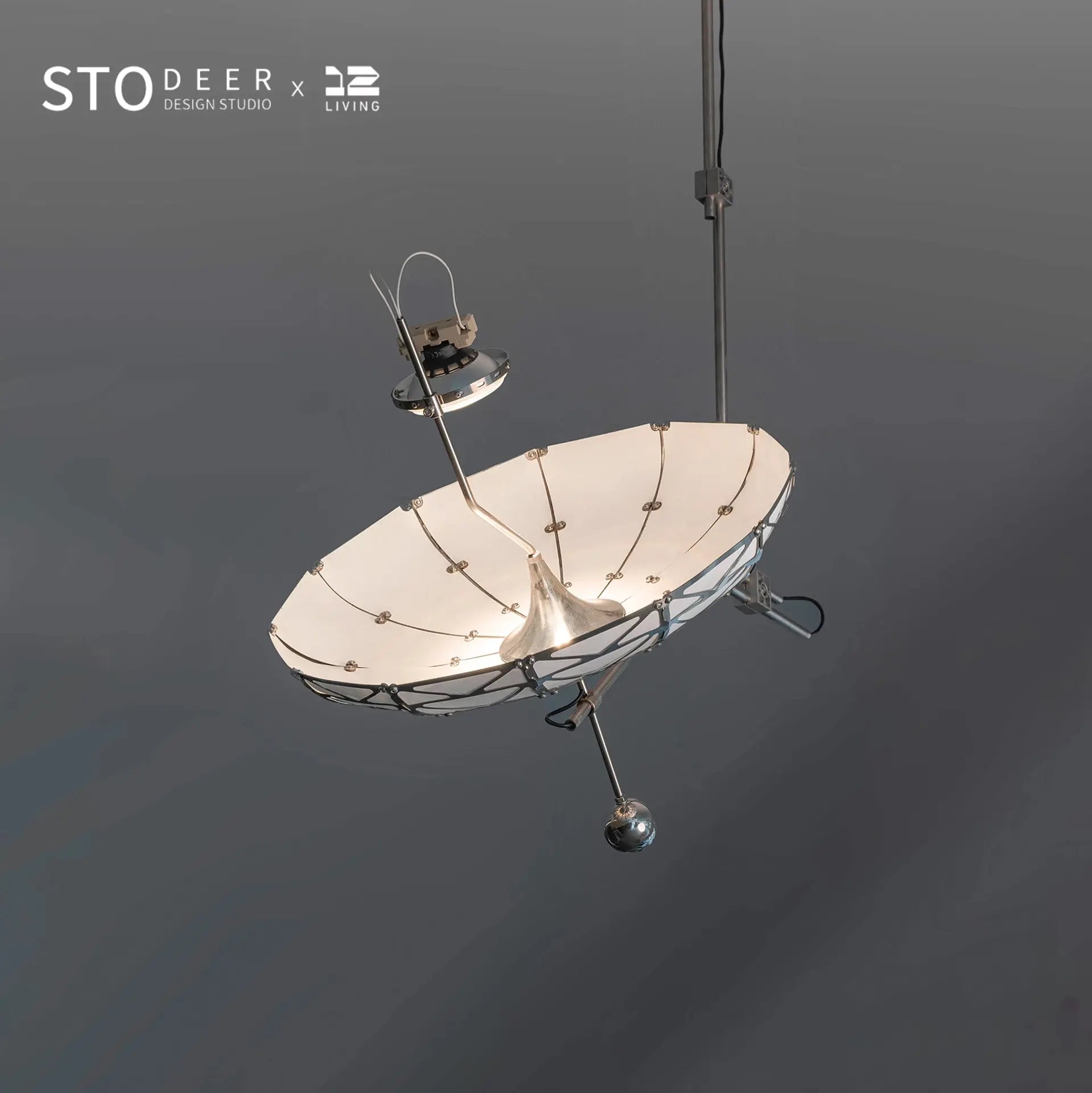 Stodeer Adjustable Height Floor Lamp, Vintage Home Decor Light