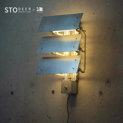 STODEER 12LIVING Three-Panel Adjustable Wall Lamp – Modern Ambient Lighting