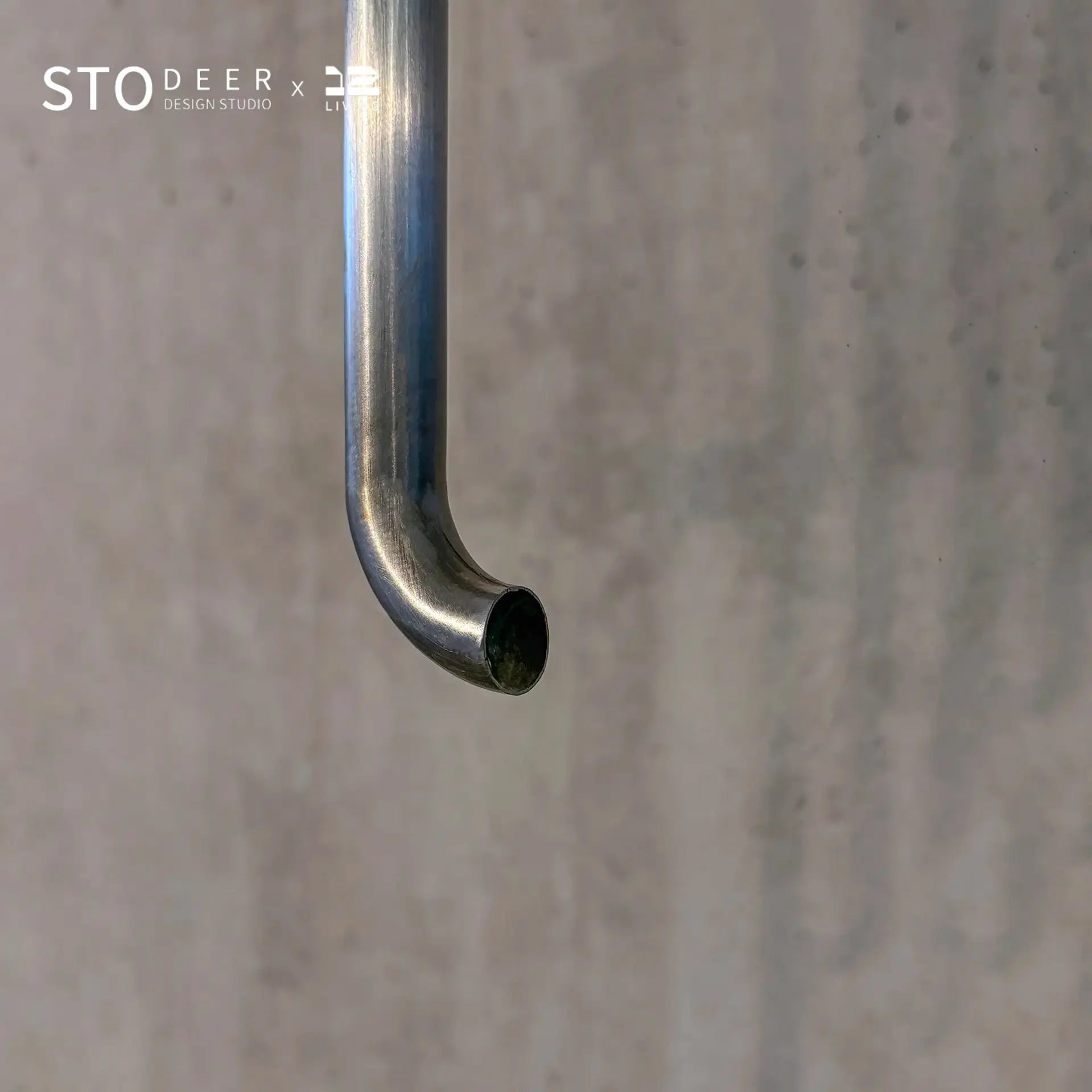 STODEER 12LIVING Pair of Stainless Steel Door Handles – Vibration Finish, Anti-Fingerprint