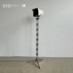 STODEER 12LIVING Sentinel 스마트 스테인리스 스틸 조각품 - 텍스트 및 이모티콘이 있는 LED 디스플레이, 앱 제어