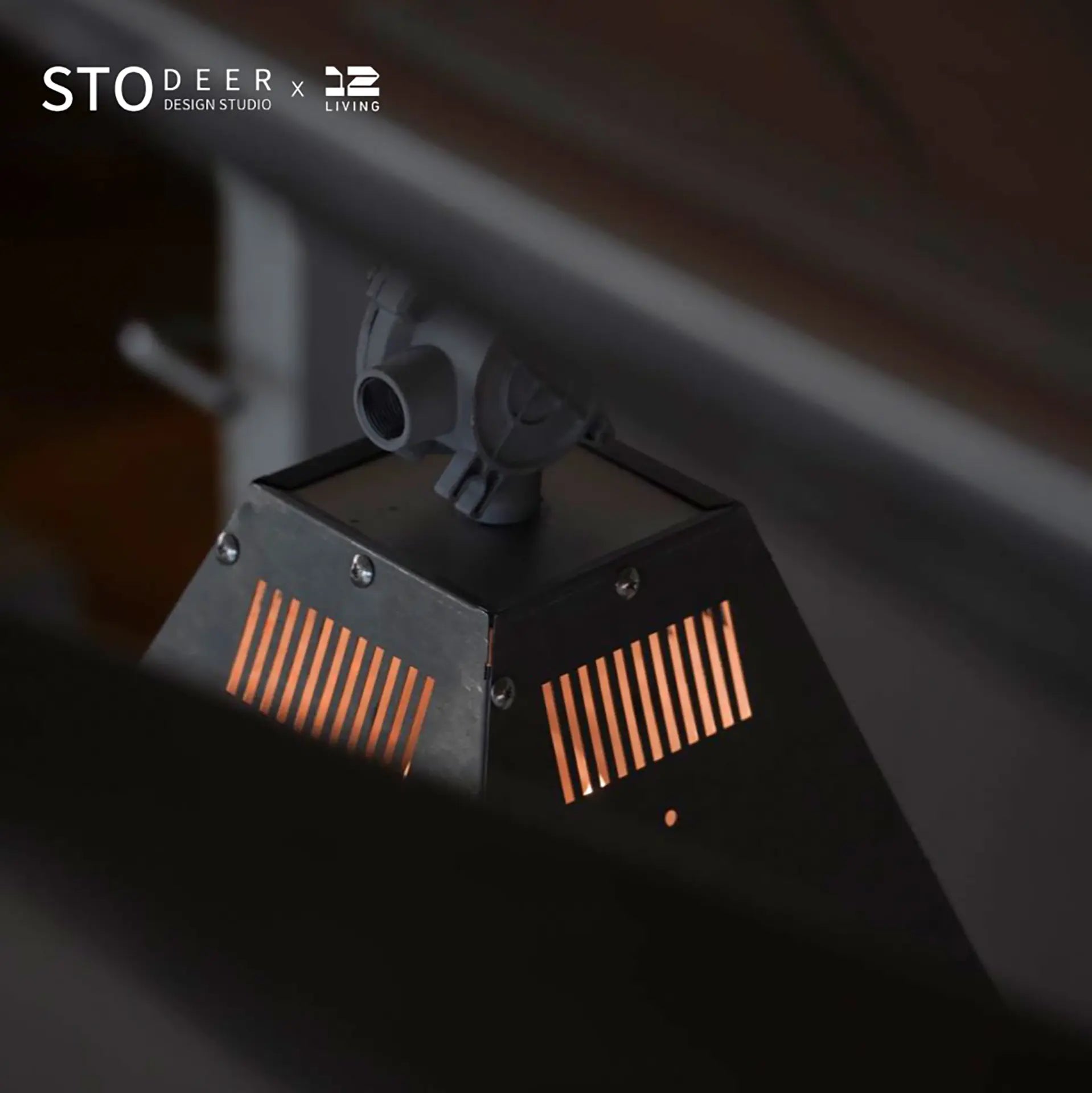 STODEER 12LIVING インダストリアル マイニング ペンダントライト – ヴィンテージ メタル ハンギングランプ（自宅やカフェ用）