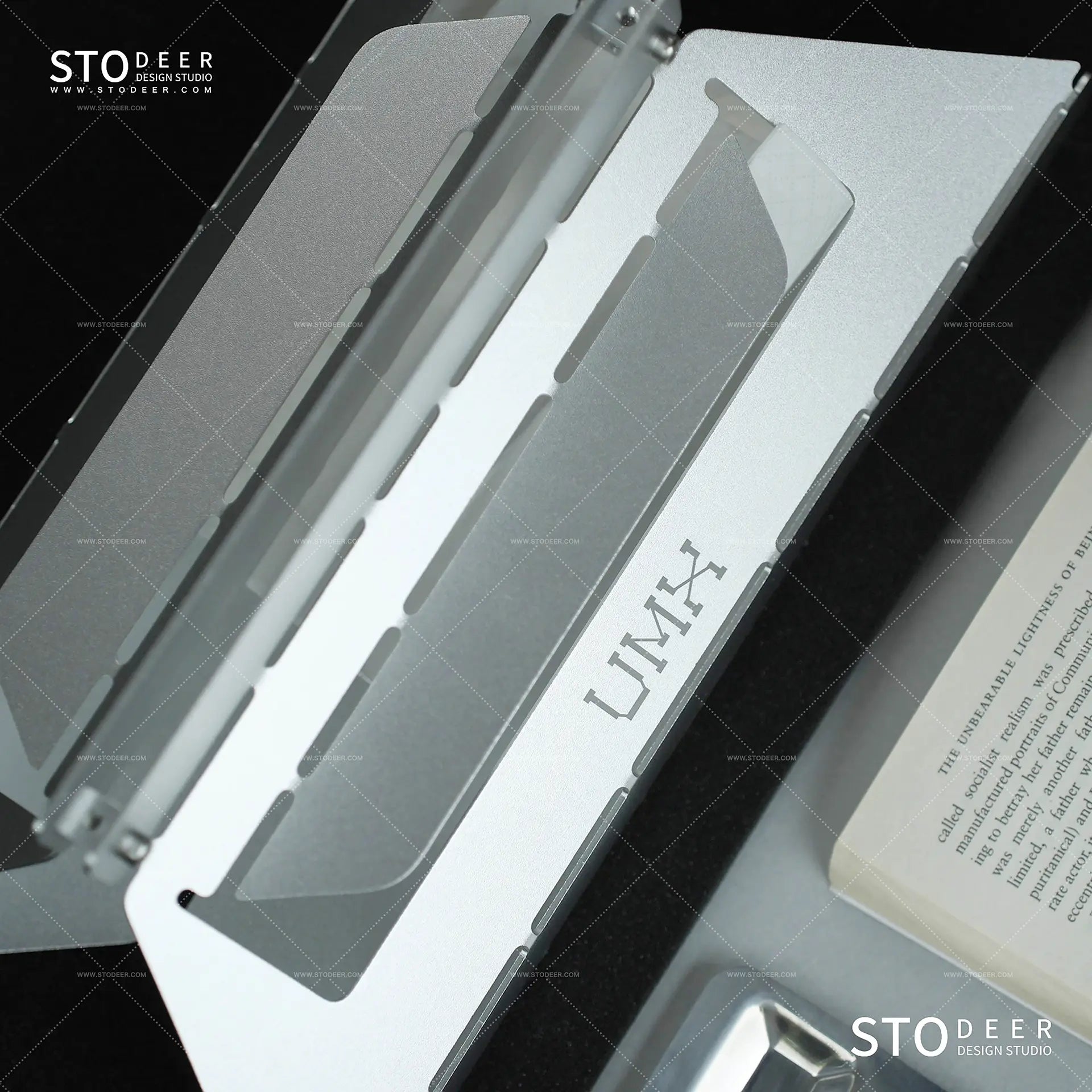 Stodeer Handgefertigte Taschentuchbox aus Metall im Industriestil, Designer-Stahlhalter für Zuhause oder das Büro