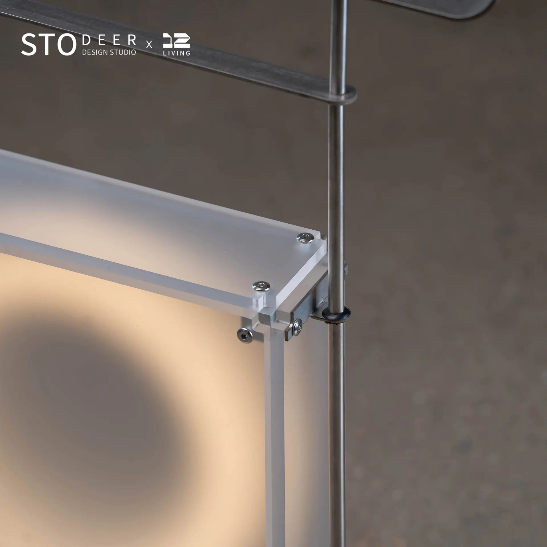 STODEER 12LIVING Portable Box-Style Floor Lamp with Handle – Industrial Minimalist Lighting