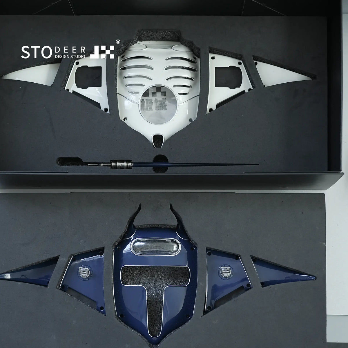 Stodeer Manta Ray Magnetic Shell — Triple-Tone Interchangeable Armor