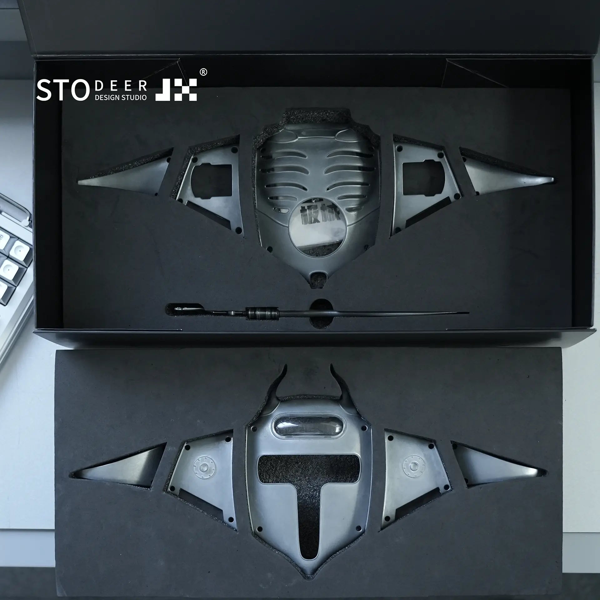 Stodeer Manta Ray Magnetic Shell — Triple-Tone Interchangeable Armor