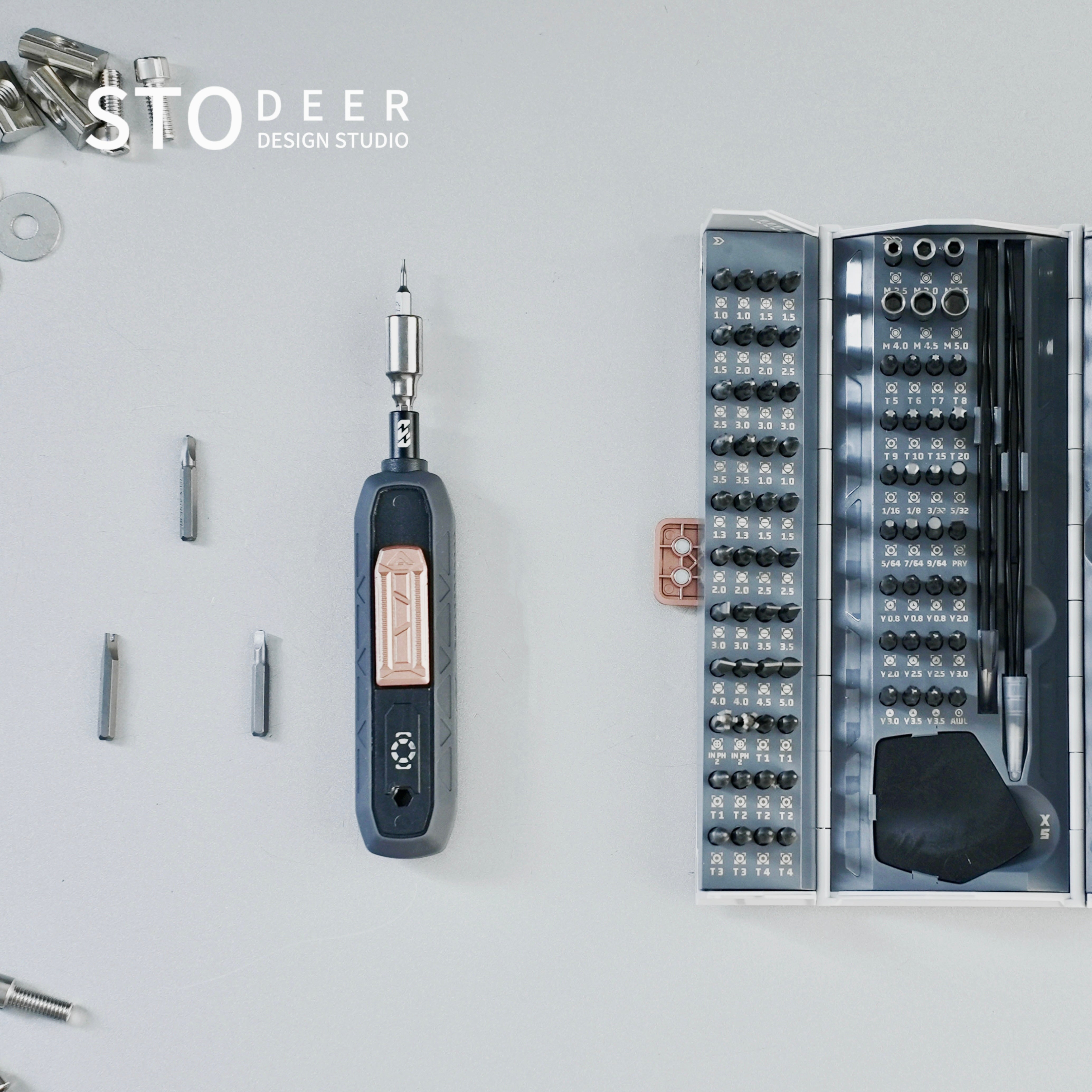 Stodeer 180 In 1 Precision Screwdriver Set, 1 Set Professional Maintenance Tool Kit, Necessary for Mechanics