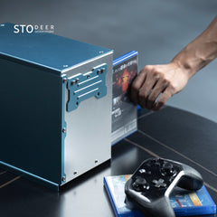 Stodeer Industrial Pop-Up Game Case Organizer for PS4 & PS5