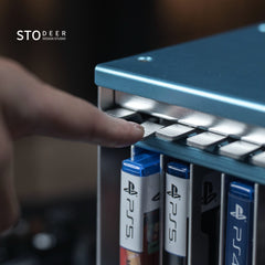 Stodeer Industrial Pop-Up Game Case Organizer for PS4 & PS5