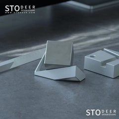 Stodeer Aluminum Alloy Metal Series Products, Stainless Steel Cube,Business Card Storage Box, Mobile Phone Holder