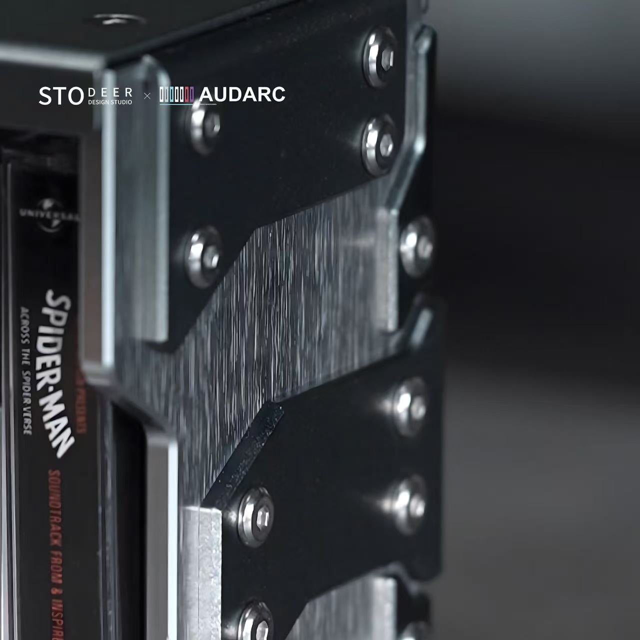 Stodeer Industrial Pop-Up Cassette Tape Storage Case