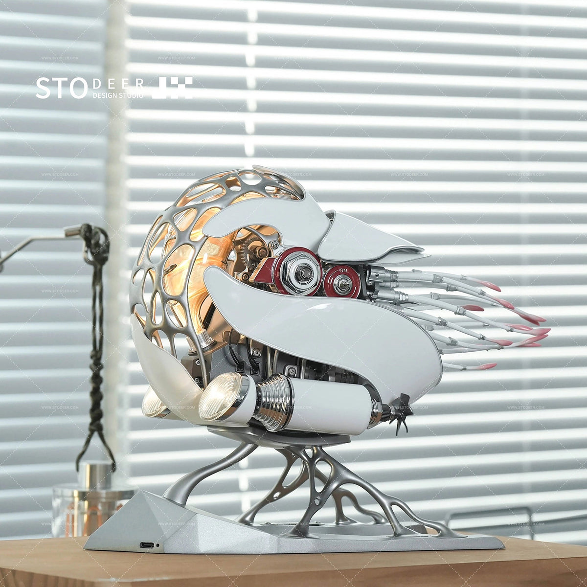 Stodeer Creative Mechanical Metal Nautilus Model, High - end Art Puzzle Kit - The Perfect Fusion of Nature and Art SD - 02 - Stodeer