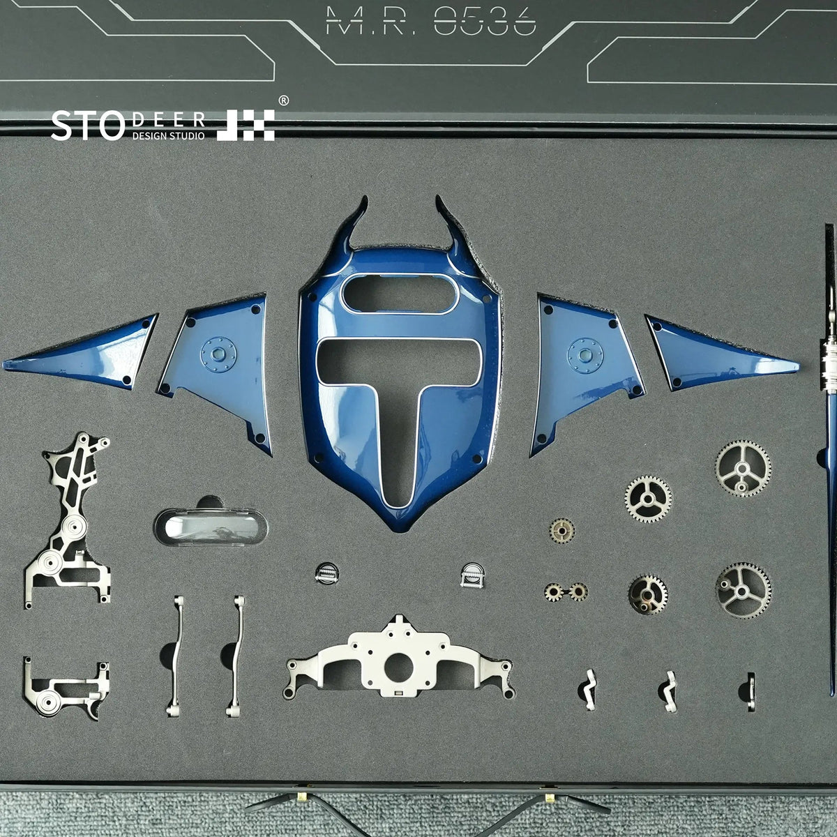 Stodeer Innovative Mechanical Metal Manta Rays Model - Perfect for Decorations and Gifts,Steampunk Style Advanced 3D Metal Devil Fish Puzzle Kit SD - 01 - Stodeer